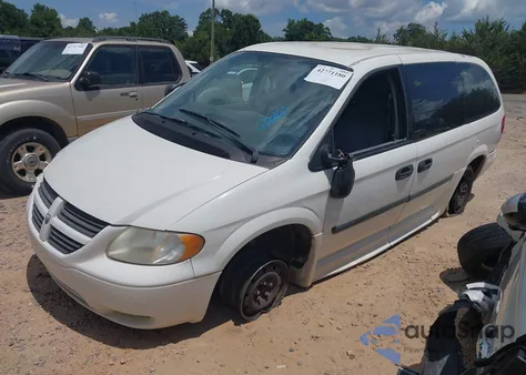 2006 Dodge Grand Caravan Se from USA, damaged, VIN 1D4GP24R66B534814